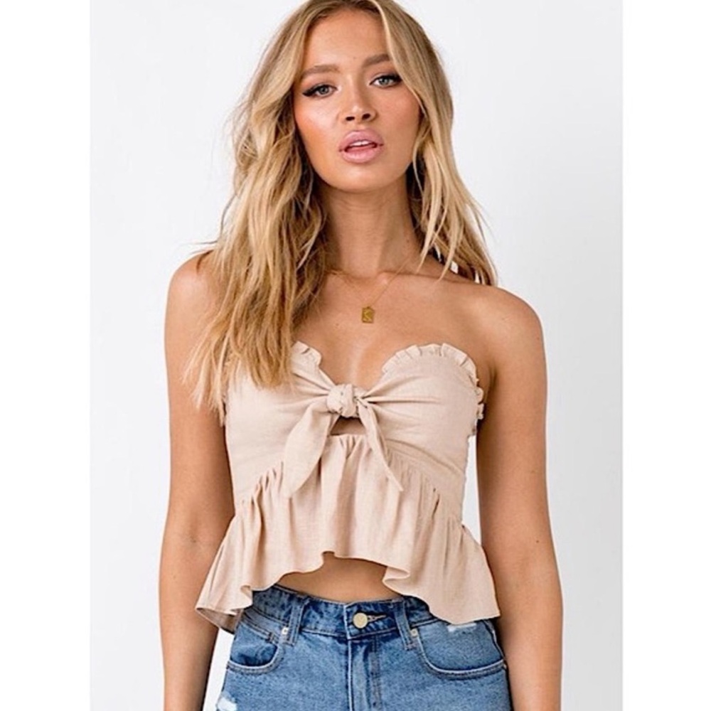 Princess Polly Tie Tube Top